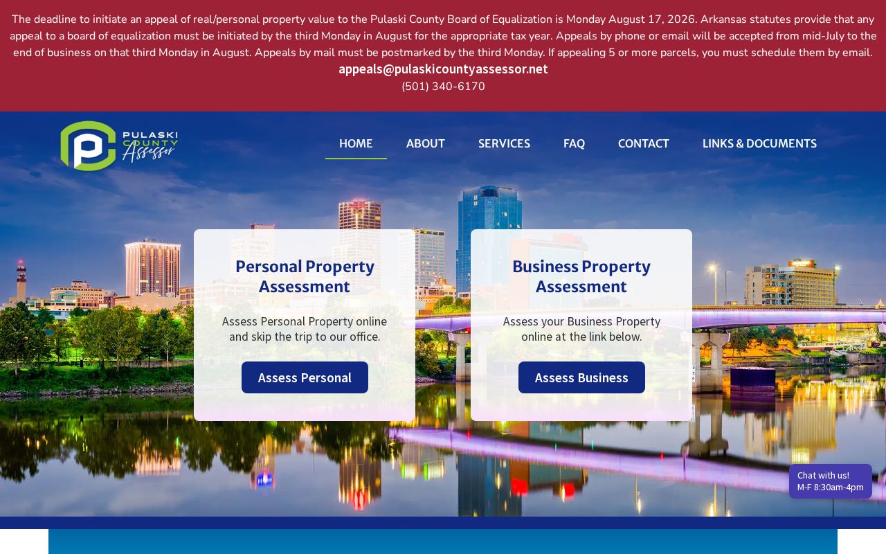 North Little Rock public records Pulaski assessor property tools